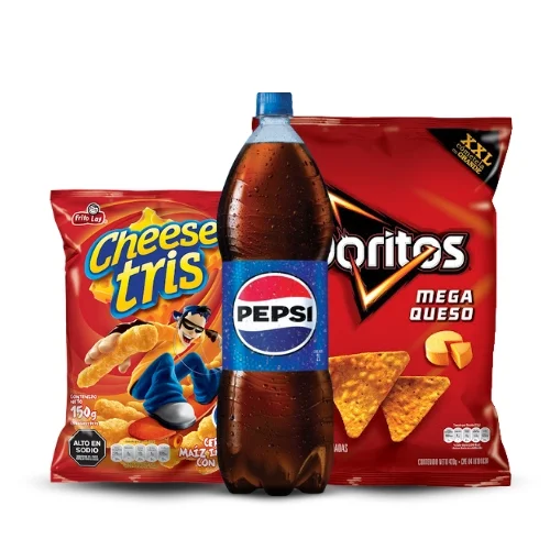 Combo snacks + bebida